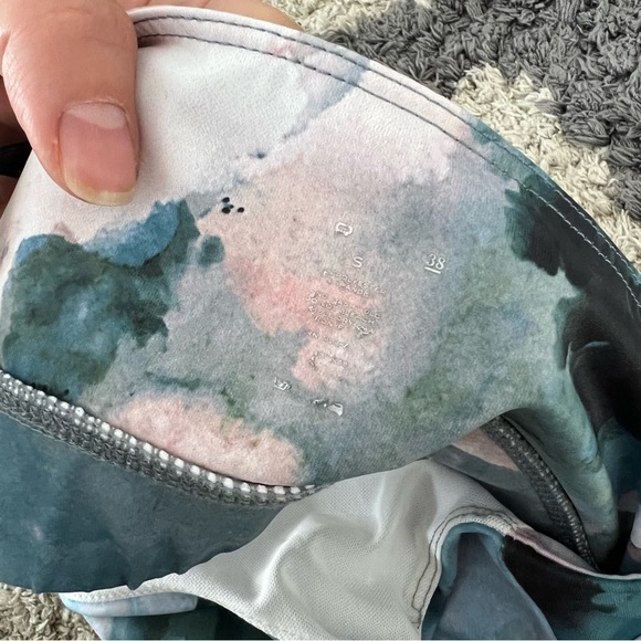 Carbon38 Abstract Bralette in Dreamy Camo - Picture 7 of 9